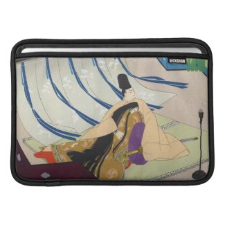 Ebina Masao Genji japanese oriental fine art Sleeve For MacBook Air