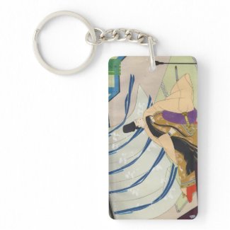 Ebina Masao Genji japanese oriental fine art Keychains