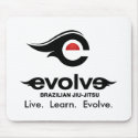 EBJJ1, Live.  Learn.  Evolve. mousepads