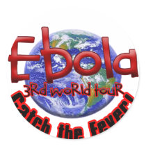 Ebola 3rd World Tour Stickers