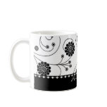 Ebony Bloom Banner Coffee Mug
