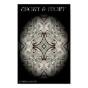 EBONY & IVORY posters