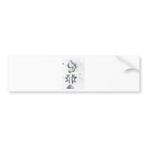 Eccentric Symmetries Bumper Sticker