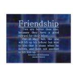 Ecclesiastes 4:9-10 postcards