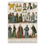 Ecclesiastical Dress Greeting Card