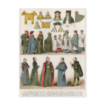 Ecclesiastical Dress Post Cards