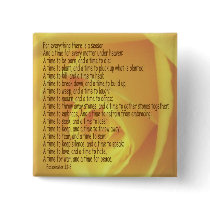 ECCLESIASTICS 3:1-8 3 buttons by AYellowRose ECCLESIASTICS 3:1-8 3 buttons
