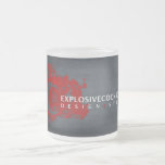 ECDS Frosted Glass Mug