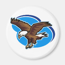 Echard Eagle Refrigerator Magnet