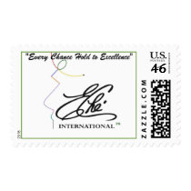 EChe' Logo/Motivational for Everyone postage by EChenice EChe' Logo/Motivational for Everyone postage