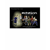 Echelon storyboard characters t-shirts