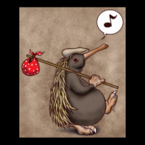 Echidna Hobo Poster posters