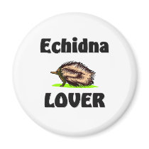 Echidna Lover magnets by AnimalShirts Echidna Lover magnets