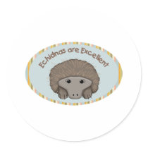 Echidnas are Excellent stickers