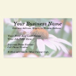 Echinaceas In The Mist business cards