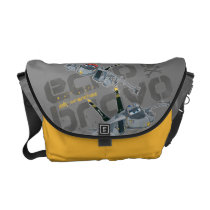 Echo and  Bravo Jolly Wrenches Courier Bag at Zazzle