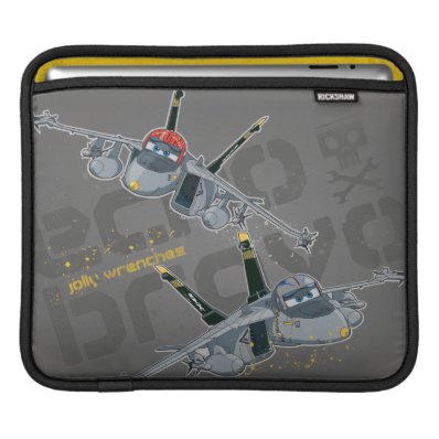 Echo and Bravo Jolly Wrenches iPad Sleeves