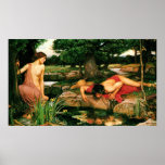 Echo and Narcissus (1903)  ~ Fine Art Canvas Posters