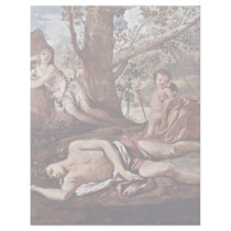 Echo And Narcissus By Poussin Nicolas Letterhead Design