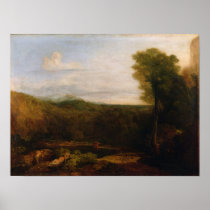 Echo and Narcissus, c.1804 Posters