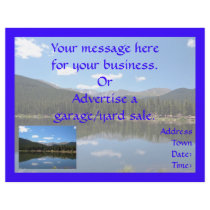 Echo Lake, Mt. Evans, Colorado Custom Flyer