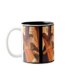 "Echo of Angels" Harp Player Watercolor mugs