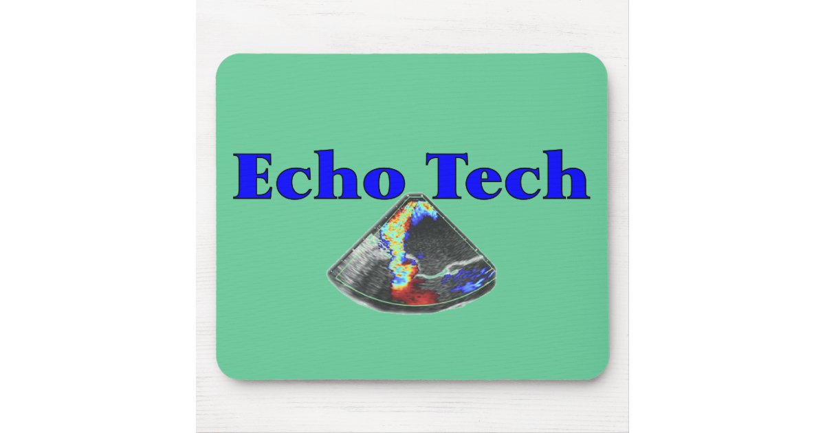 Echo Technician Gifts (Cardiac Echo Tech) Mouse Pad Zazzle