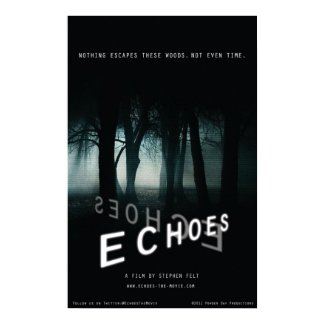 Echoes movie poster print