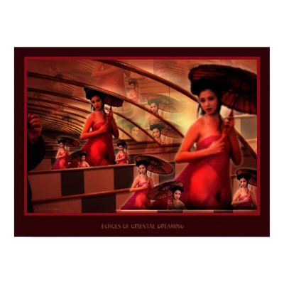 Echoes of a oriental dream poster by Malanda