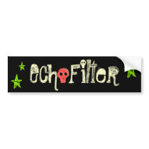 EchoFilter Bumper Sticker bumper stickers by echofilter EchoFilter Bumper Sticker bumper stickers