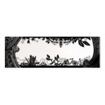 Eclectic Black + White - Skinny Card Business Card