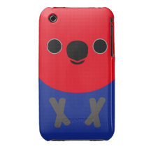 Eclectus Parrot (Female) iPhone 3 Cases