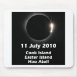 Eclipse 2010 - Easter Is., Cook Is., Hao Atoll Mouse Pads