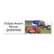 ECLIPSE AWARD WINNER "QUESTING" BUMPER STICKER