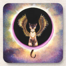 Eclipse cork coasters