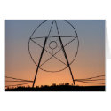 Eclipse Evening Star Card by OZDOOF Eclipse Evening Star Card