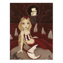 Eclipse - Mermaid postcard postcards