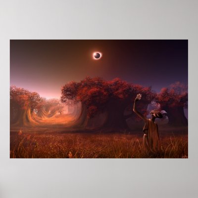 Eclipse Print by inganielsen