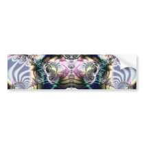 eco 19 Fractal Art Bumper Sticker