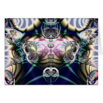 eco 19 Fractal Art Card