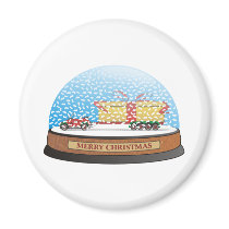 Eco Car Christmas Gift magnets