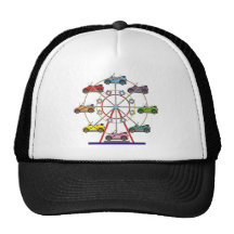 Eco Car Ferris Wheel Mesh Hats