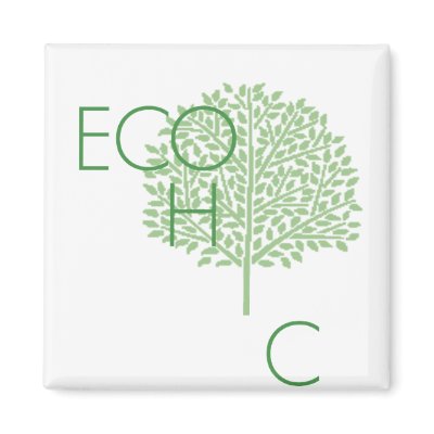 eco chic fridge magnet by trish1968