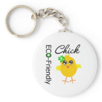 Eco-Friendly Chick Key Chains