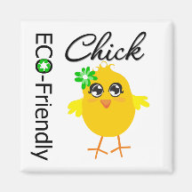 Eco-Friendly Chick Magnet