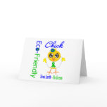 Eco-Friendly Chick Save Earth Go Green cards