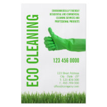 Eco Friendly Cleaning Services flyer