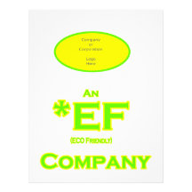 ECO Friendly Company Letterhead Design