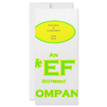 ECO Friendly Company rack cards