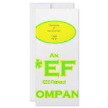 ECO Friendly Company rack cards